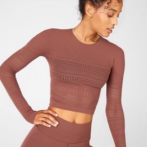 Briella Macrame Sculptknit Top